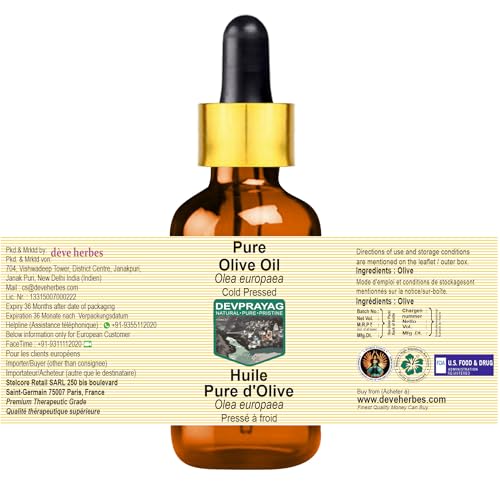 Aceite puro de oliva con gotero 100ml x 2 miniatura 2