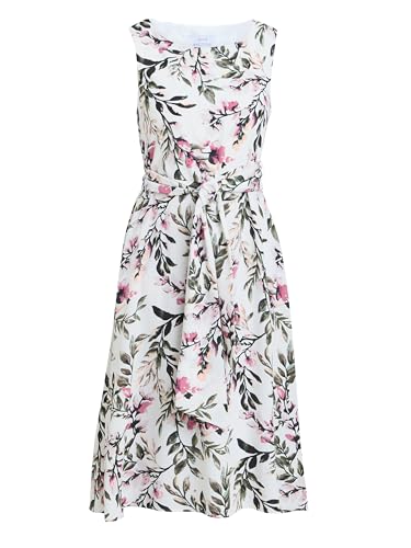 Robe de cocktail femme fleurie Gina Bacconi pour mariage d'été