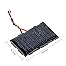 AOSHIKE 10Pcs 5V 30mA Mini Solar Panels for Mini Solar Cells DIY Electric Toy Materials Photovoltaic Cells Solar DIY System Kits 2.08