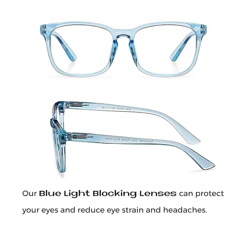 Image of Readerest Blue Light Reading Glasses - Lightweight Computer Glasses w /Spring Hinges - UV Protection, Anti Glare & Eye Strain