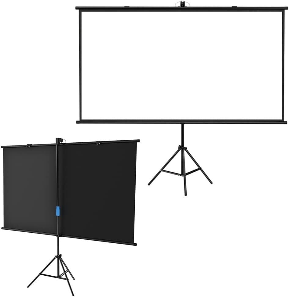 Pantalla de proyección manual 60 pulg 16:9 con trípode