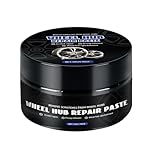 Car Wheel Scratch Repair Polish - Alloy Wheel Repair Kit With Sponge - Scratch Remover Kit for Car Wheel - Scratch Remover Kit Hub Polishing Paste for Car, Rv, Truck - High-Gloss Hubcap Rim Repair 80g