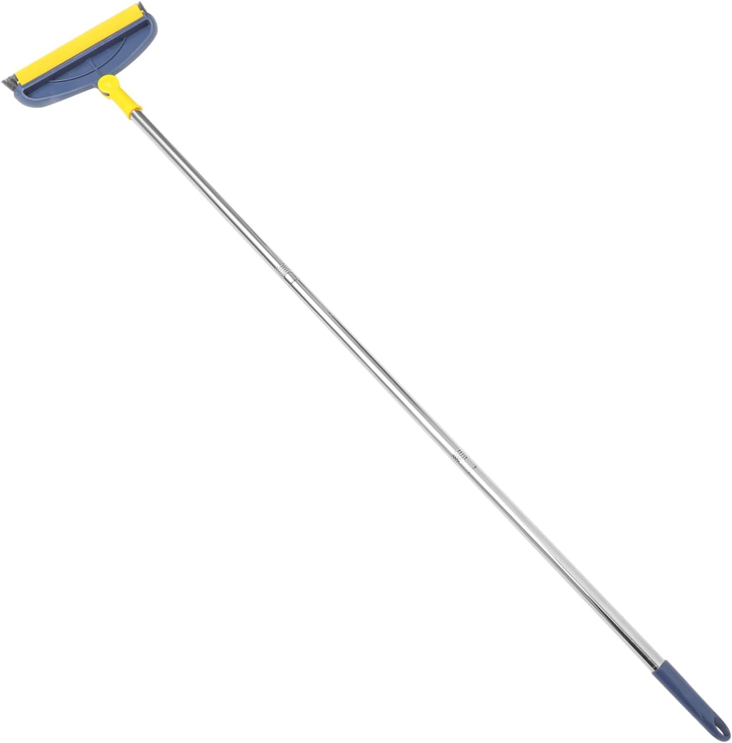 Cabilock Swivel Floor Scrubbing Brush with Handle for Easy Bathroom and Kitchen Cleaning for Hard Reach Crevices and Tile Grout and Design