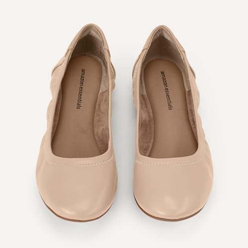 Image of Amazon Essentials Women's Belice Comfortable Slip-On Ballet Flats Shoes