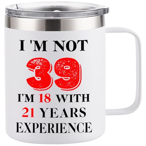 Born 1987 39th Birthday Gifts Stainless Steel Mug for Women Men Her Him