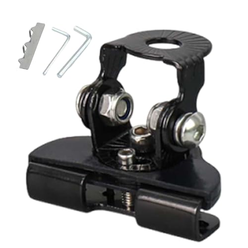 Support Pour Barreaux LED - Attache pour Phare de Travail sur Capot | Supports de Fixation Réglables pour Barre d'Éclairage LED pour Véhicules et Automobiles