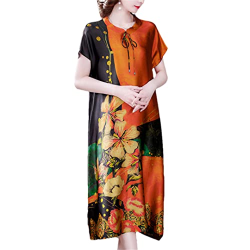Robe de soirée vintage fluide pour sublimer les courbes XL