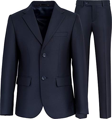 Preisvergleich Produktbild STENSER, Jungen Schuluniform Anzug, Schwarz, K29A, 152 REG