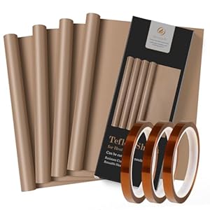 Oranllow 4 Pack PTFE Teflon Sheets ...