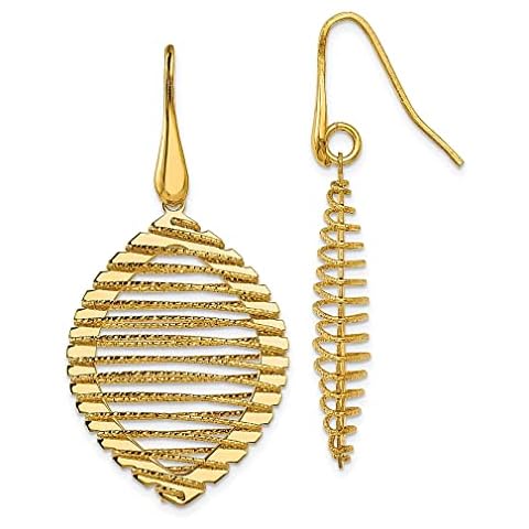 925 Sterling Silver Gold Plated Shepherd Hook Drop Dangle Chandelier Earrings Fine Jewellery For Women Gifts For Her Cover