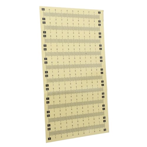 ledmomo 20枚 規模 透明な魚の定規ステッカー 巻尺にマークを付けることができます 定規ステッカー透明ビニール 粘着テープ スケールスティック 測定テープのステッカー 粘着スケール 塩ビ