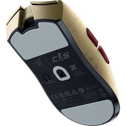 Razer Viper V3 Pro Counter Strike 2 Dragon Lore Gaming sans Fil Ultra légère pour e Sport 55g HyperPolling 8K Capteur 35K DPI HyperSpeed 2 4 GHz 95 Heures PCMac | Dragon Lore - vue 10