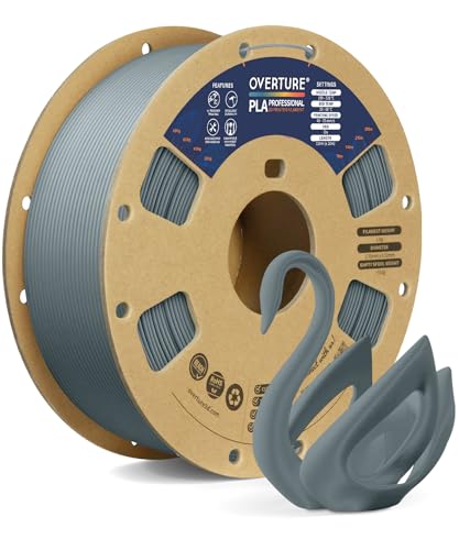 Filament OVERTURE PLA Plus Szary (GRAY)