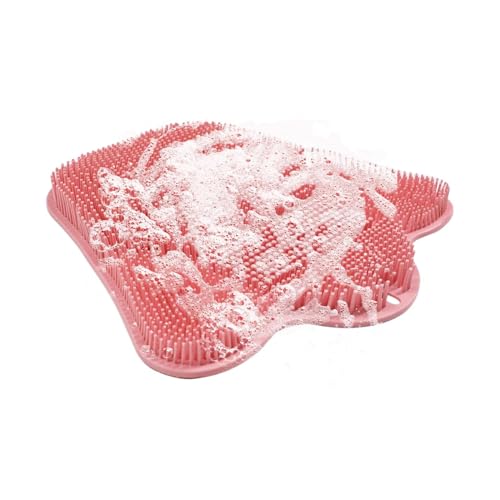 Limpiador De Pies De Silicona,Lavapies Exfoliador Para Espalda En Ducha | Antideslizante con Ventosas Elimina Piel Muerta Masajeador Unisex Bañera Accesorio Hogar
