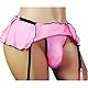 HUTRADE Tanga Minirock Männer sexy Höschen Tanga Hosenträger Höschen Unterwäsche Sissy (Color : Pink, Size : One Size)