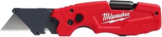Milwaukee Fastback 6-in-1 Utility Knife with Folding Bit Holder, Wire Stripper & Reversible Bits