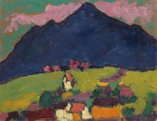 Impression d'affiches Jawlensky pour habiller un grand mur vide avec un portrait d'art