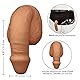 Packer Gear 5 Inch Silicone Packing Penis, Caramel