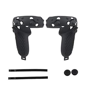 POHOVE Controller Full Grip Cover Compatibel met Oculus-Quest 2 – Siliconen VR Controller Grip Cover Handvat Cover…