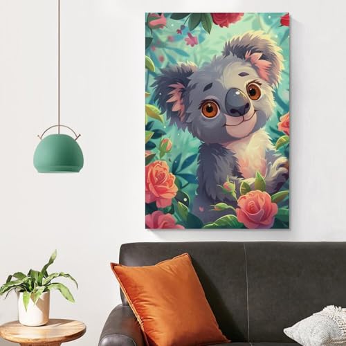 Impression sur toile koala moderne décoration intérieure 50x75 - 4