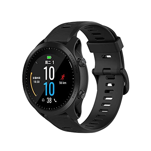 Pulsera deportiva de 22mm transpirable y resistente para Forerunner 945 3