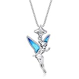 tinkerbell vidia tinkerbell ❤ DESIGN: Dieser Fairy Neckace macht Blumenfee zum Element, exquisites Aussehen ist schön und charmant, Sie sind die schöne Blumenfee mit reiner und edler Seele