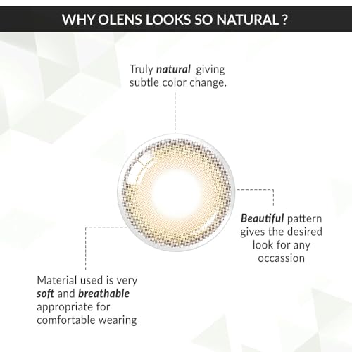 Image of OLENS Daily Pack 1Pair (0.00 Plano) - Coloured Contact Lens (Daily Disposable, 0.00)