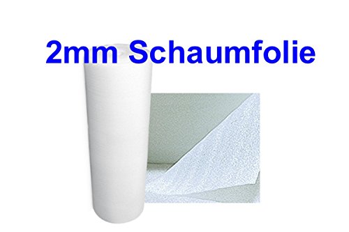 Preisvergleich Produktbild starke Schaumstofffolie Schaumfolie 2mm * 1200mm x 125m