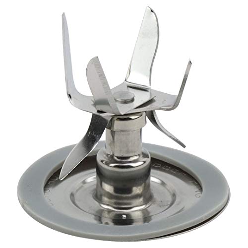 Fusion Blender Blade Cutter 118530-001 plus Gasket Combo compatible with Oster