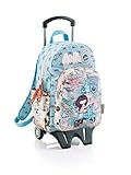 Dimensiones: 300x440x140 mm Anekke Mochila Doble Compartimento con Carro Traveller