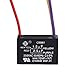 Podoy CBB61 Ceiling Fan Capacitor 𝟏.𝟓𝐮𝐟+𝟐.𝟓𝐮𝐟 Compatible with New TECH 1.5uf 2.5uf 250V AC 3 Wire 2 Pack