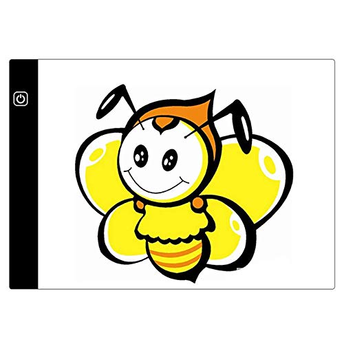 Tablette Lumineuse LED A3 Ultra Mince - Pour Dessin, Croquis Et Art - Luminosité Réglable USB
