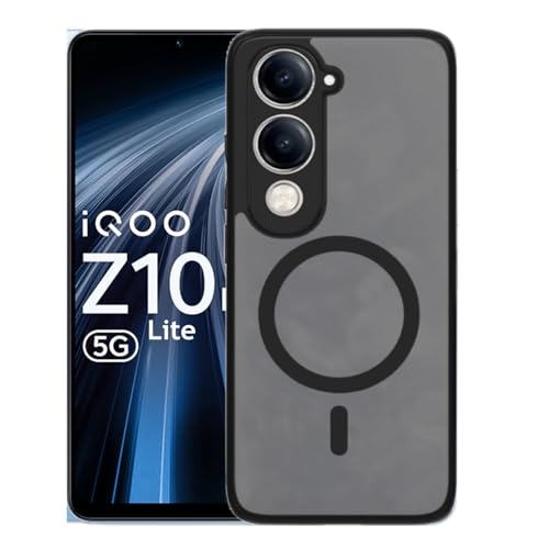 Image of Case for Vivo T4 Lite 5G / iQOO Z10 Lite 5G / Vivo Y19 5G / Vivo Y19e Cover Back Matte PC + TPU Bumper Shockproof Phone Cover (Vivo Y19 5g)