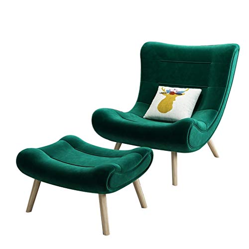 Modern Sofa Chair Comfortable Lazy Chair Chaise Lounge Chair Living Room Chairs Accent Chair Patio Reclining Lounge Chair for Outdoor Reading, Sunbathing or Relaxation Lazy Leisure Sofa Chair