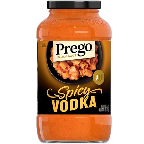 Prego Spicy Vodka Pasta Sauce, 23.75 oz Jar