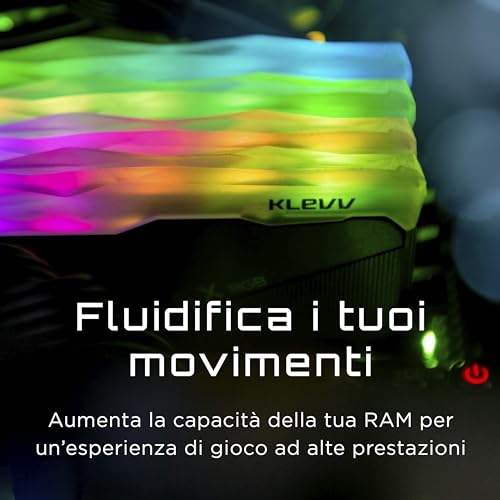 Image of KLEVV CRAS X DDR4 RGB 16GB (2x 8GB) 3600MHz CL18 Gaming Memory RAM kit XMP 2.0 High Performance Overclocking 18-22-22-42