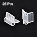 uxcell PE Grafting Clips 4mm for Garden Trellis Greenhouse Clear 25pcs