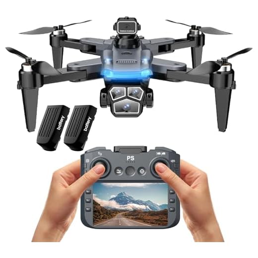 Foldable Camera Drone with Extended Flight Time