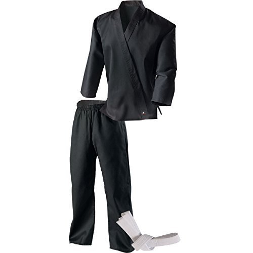Century Martial Arts Middleweight Student Unim with Elastic Pant - Negro 00 - Child 4-6 by Century Martial Arts