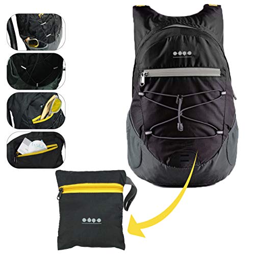 Mochila Plegable Impermeable  Ertha  para Viaje  de Nylon