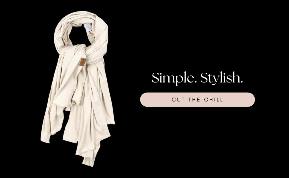 K E L O R Winter Scarf For Women - Soft, Lightweight, Breathable Viscose Womens Scarf for Every Season2