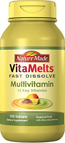Nature Made VitaMelts Fast Dissolve Multivitamin (12 Key Vitamins) 100ct