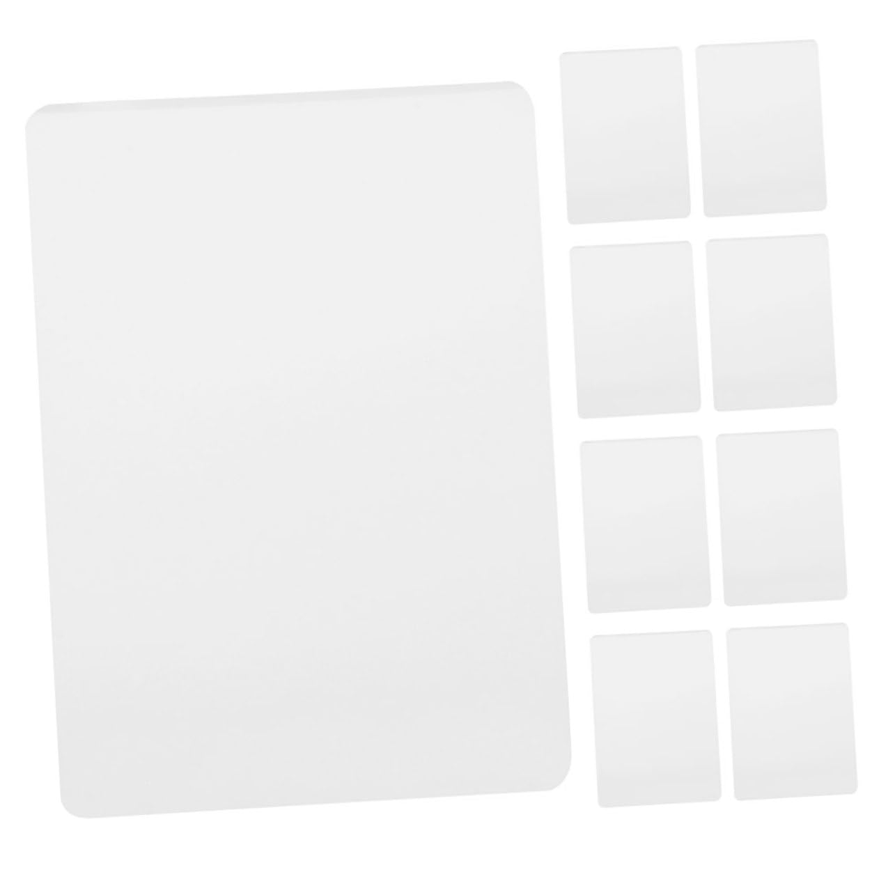 SHINEOFI 200feuilles Plastification Thermique Pochettes Plastifiées Transparentes De Plastification Imperméable Pour Photos Et Documents