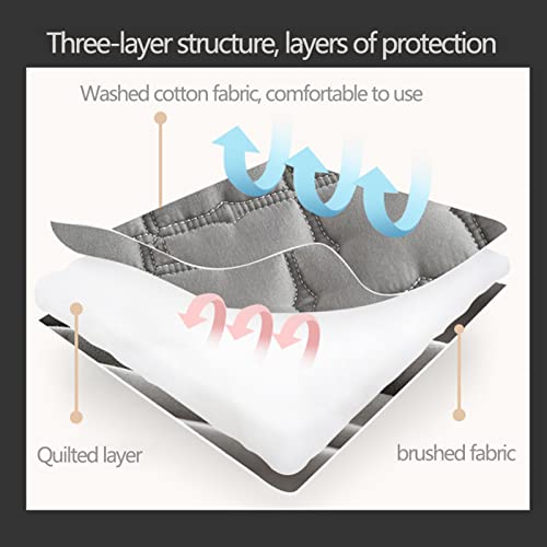 Drap housse 150x200 cm résistant pour protéger un matelas de 25cm - 4