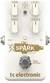 TC Electronic SPARK BOOSTER Awesome Booster Pedal with Gain Control and Active EQ