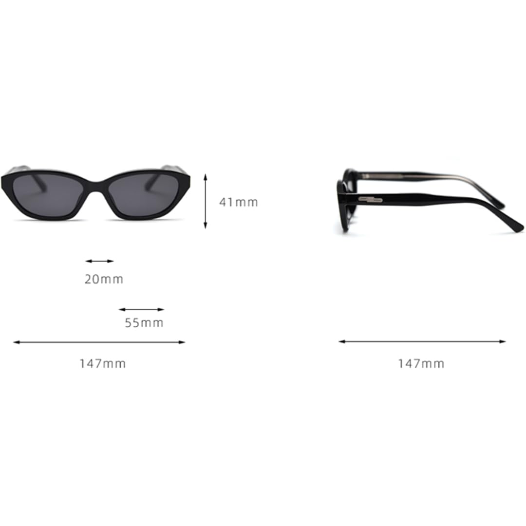 Occhiali da sole Cat Eye da donna Tr90 polarizzati da uomo in acetato UV400 leopardato