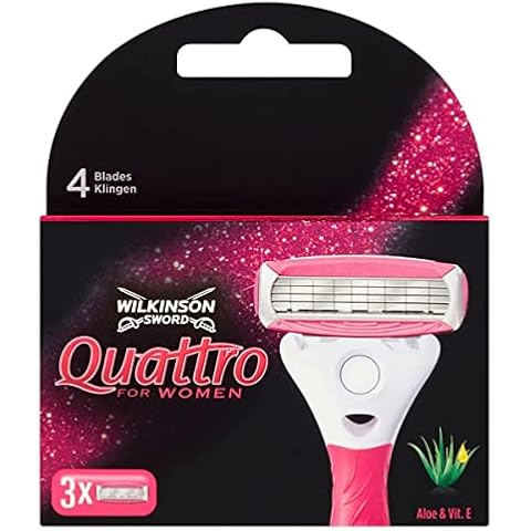 Wilkinson Sword Quattro Women's Razor Blades Cover