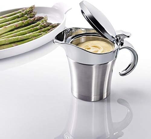 Westmark Thermal Gravy Boat With Hinged Lid, Capacity: 0.5 Litres, Stainless Steel/Plastic, Silver, 62242260