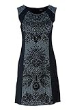  Desigual Damen Vest_Corina Kleid, Schwarz (Negro 2000), Medium
