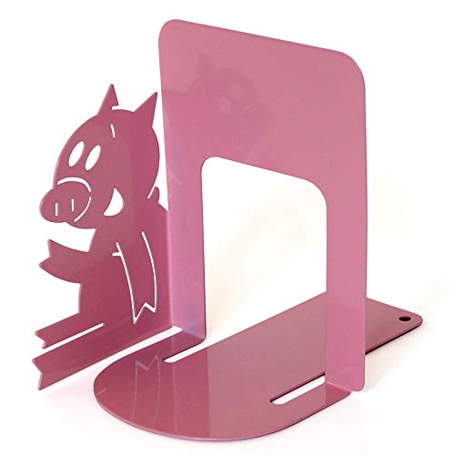Yottoy Mo Willems Collection | Elephant & Piggie Set Of Durable Metal Bookends 9”H X 4”W X 7”D #TOP2